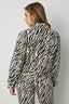 Cotton Denim Women's Jacket Street Elegant Specialty Animal Print