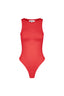 Polyester Femme Body Sans Manches Col Montant Form-Fitting