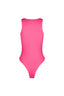 Polyester Femme Body Sans Manches Col Montant Form-Fitting