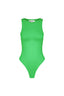Polyester Femme Body Sans Manches Col Montant Form-Fitting