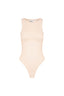 Polyester Femme Body Sans Manches Col Montant Form-Fitting