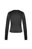 Pull en Polyester pour Femme Manches Longues Coupe Bodycon