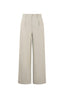 Tissu Polyester Fibre Femme Pantalon Droit Casual Automne/Hiver