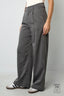 Tissu Polyester Fibre Femme Pantalon Droit Casual Automne/Hiver