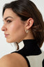 Boucles d'oreilles Torsade