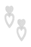 Boucles d'oreilles Corazon