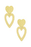 Boucles d'oreilles Corazon