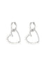 Boucles d'oreilles Cœur Perlé