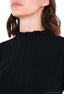 Pull col dentelle