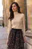Pull col roulé
