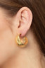 Boucles d'oreilles Nervures