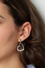 Boucles d'oreilles Cœur Perlé