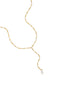 Necklace with hanging Rhinestone