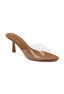 Mules à Talons – Clear