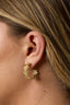 Boucles d'oreilles créoles marguerite