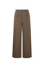 Tissu Polyester Fibre Femme Pantalon Droit Casual Automne/Hiver